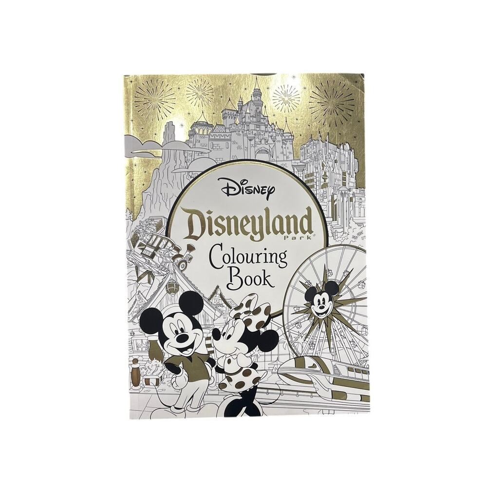 Disneyland Park Colouring Book 2019 Published in UK